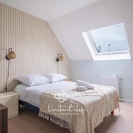 Maison Avec Piscine Et Jardin Proche Le Mans בית נופש