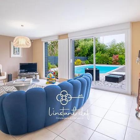 بيت للعطل Havre Familial Avec Piscine A Deux Pas Du Mans سانت برافاس